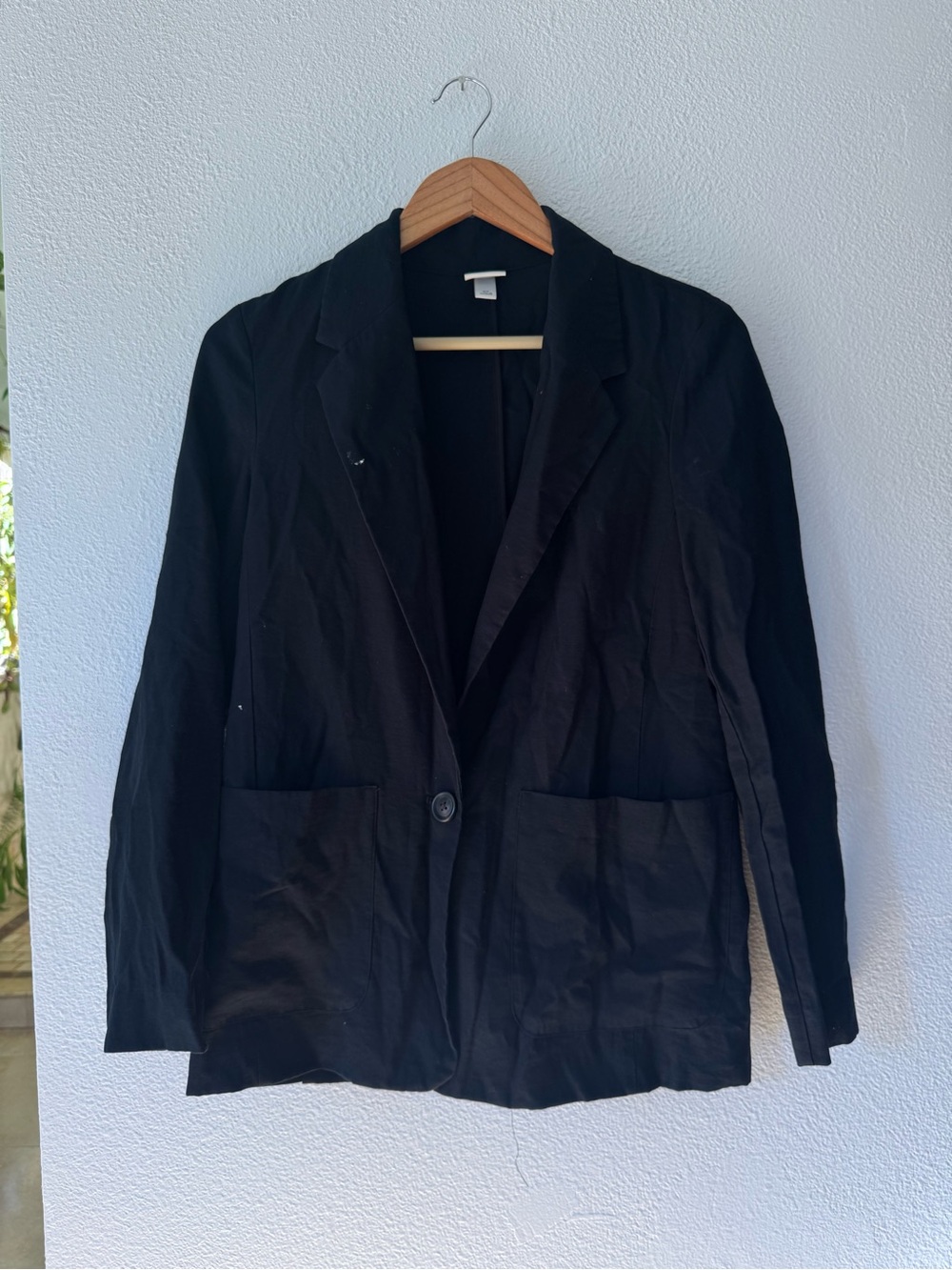 A new day linen blazer
